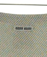 Miu Miu（ミュウミュウ）ミニスカート シルバー サイズ:36(XS位) レディース/2200661182079