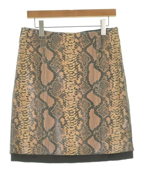 Miu Miu(ミュウミュウ)ひざ丈スカート ベージュ サイズ:38(S位)/2200666132086