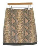 Miu Miu（ミュウミュウ）ひざ丈スカート ベージュ サイズ:38(S位) レディース/2200666132086