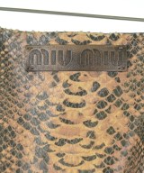 Miu Miu（ミュウミュウ）ひざ丈スカート ベージュ サイズ:38(S位) レディース/2200666132086