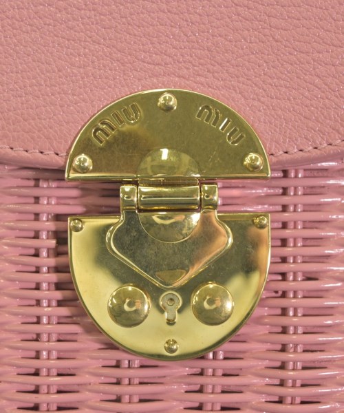 Miu Miu（ミュウミュウ）ショルダーバッグ ピンク サイズ:- レディース/2200666132130