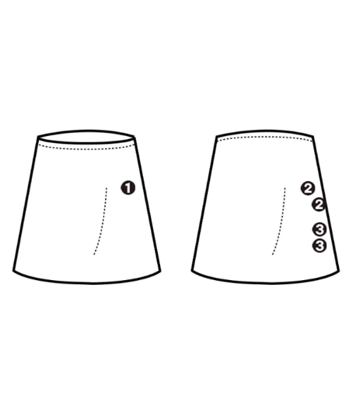 Miu Miu（ミュウミュウ）ミニスカート ベージュ サイズ:40(M位) レディース/2200666577139