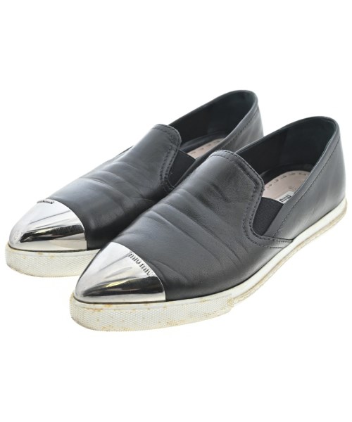 Miu Miu(ミュウミュウ)スニーカー 黒 サイズ:EU36 1/2(23cm位)/2200667183032