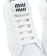 Miu Miu（ミュウミュウ）スニーカー 白 サイズ:EU38 1/2(25cm位) レディース/2200664165031