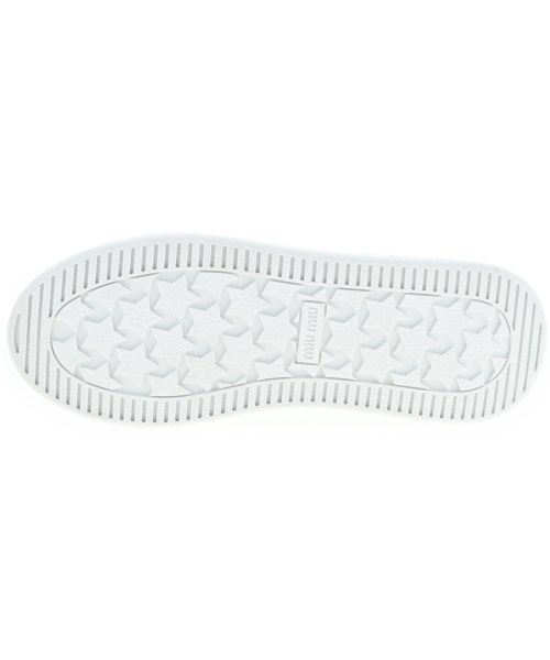 Miu Miu（ミュウミュウ）スニーカー 白 サイズ:EU38 1/2(25cm位) レディース/2200664165048
