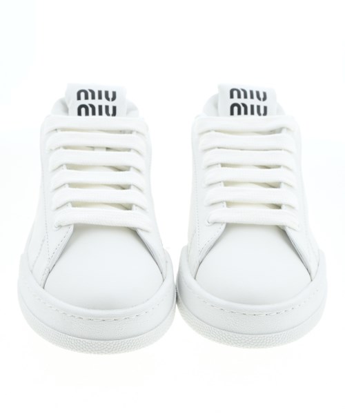 Miu Miu（ミュウミュウ）スニーカー 白 サイズ:EU38 1/2(25cm位) レディース/2200664165048