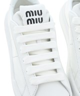 Miu Miu（ミュウミュウ）スニーカー 白 サイズ:EU38 1/2(25cm位) レディース/2200664165048