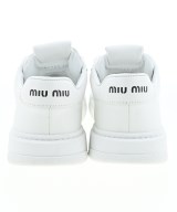 Miu Miu（ミュウミュウ）スニーカー 白 サイズ:EU38 1/2(25cm位) レディース/2200664165048