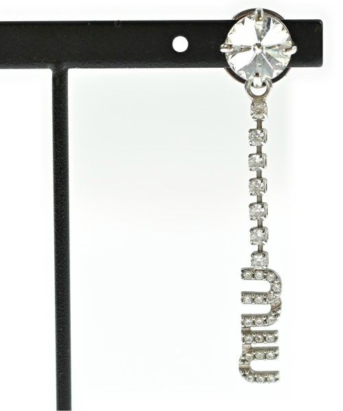 Miu Miu(ミュウミュウ)ピアス シルバー サイズ:-/2200667731011