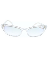 Miu Miu（ミュウミュウ）サングラス シルバー サイズ:- レディース/2200667736054