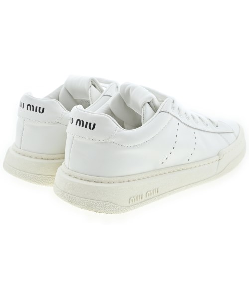Miu Miu（ミュウミュウ）スニーカー 白 サイズ:EU37(23.5cm位) レディース/2200669074024