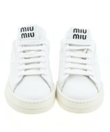 Miu Miu（ミュウミュウ）スニーカー 白 サイズ:EU37(23.5cm位) レディース/2200669074024