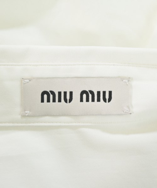 Miu Miu（ミュウミュウ）ドレスシャツ 白 サイズ:38(S位) レディース/2200668397018