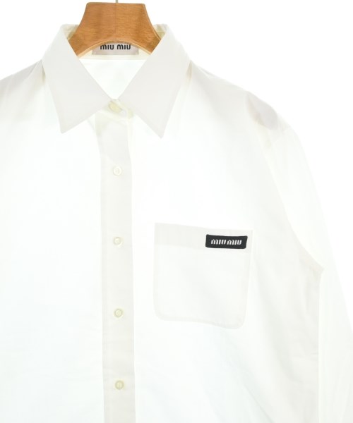 Miu Miu（ミュウミュウ）ドレスシャツ 白 サイズ:38(S位) レディース/2200668397018