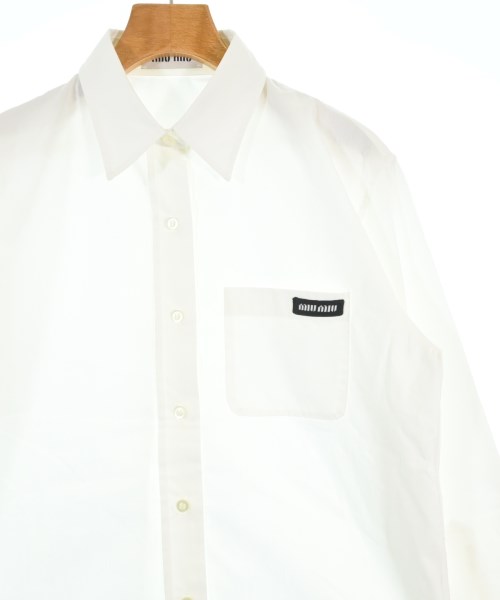 Miu Miu（ミュウミュウ）ドレスシャツ 白 サイズ:38(S位) レディース/2200668397025