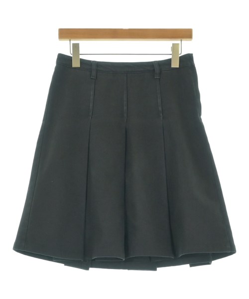 Miu Miu(ミュウミュウ)ひざ丈スカート 黒 サイズ:26(M位)/2200669600025