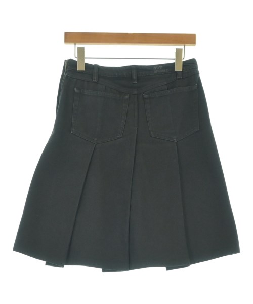 Miu Miu（ミュウミュウ）ひざ丈スカート 黒 サイズ:26(M位) レディース/2200669600025