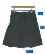 Miu Miu（ミュウミュウ）ひざ丈スカート 黒 サイズ:26(M位) レディース/2200669600025