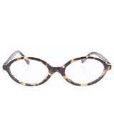 Miu Miu（ミュウミュウ）メガネ 茶 サイズ:- レディース/2200669646085