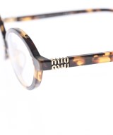 Miu Miu（ミュウミュウ）メガネ 茶 サイズ:- レディース/2200669646085