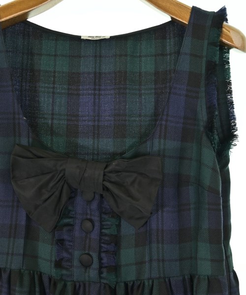 Miu Miu（ミュウミュウ）ワンピース 紺 サイズ:40(M位) レディース/2200665871030