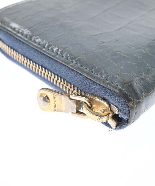 Miu Miu（ミュウミュウ）財布・コインケース 青 サイズ:- レディース/2200669086737