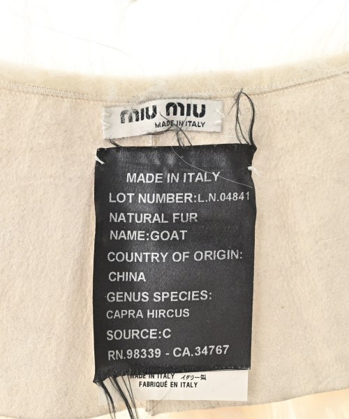 Miu Miu（ミュウミュウ）小物類（その他） 白 サイズ:- レディース/2200671600112