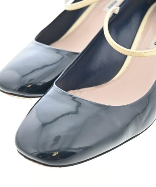 Miu Miu（ミュウミュウ）パンプス 黒 サイズ:EU38(24.5cm位) レディース/2200668531016