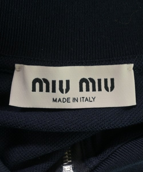 Miu Miu（ミュウミュウ）ポロシャツ 紺 サイズ:XS レディース/2200729033015