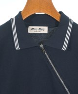 Miu Miu（ミュウミュウ）ポロシャツ 紺 サイズ:XS レディース/2200729033015