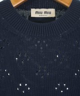 Miu Miu（ミュウミュウ）ニット・セーター 紺 サイズ:36(XS位) レディース/2200729033046