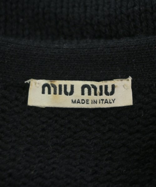 Miu Miu（ミュウミュウ）ニット・セーター 黒 サイズ:38(S位) レディース/2200729602099