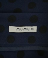 Miu Miu（ミュウミュウ）ミニスカート 紺 サイズ:36(XS位) レディース/2200732489083