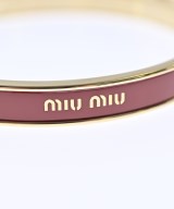 Miu Miu（ミュウミュウ）ブレスレット・バングル 赤 サイズ:M レディース/2200732882020