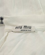 Miu Miu（ミュウミュウ）Tシャツ・カットソー 白 サイズ:-(XS位) レディース/2200734315038