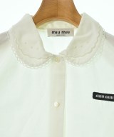 Miu Miu（ミュウミュウ）ブラウス 白 サイズ:36(XS位) レディース/2200734722010