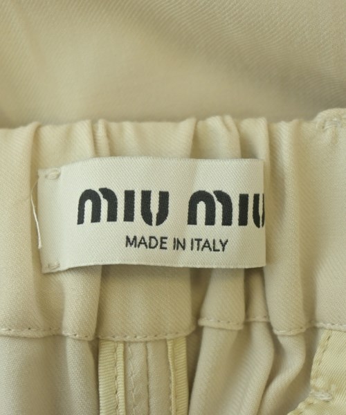 Miu Miu（ミュウミュウ）スラックス ベージュ サイズ:40(M位) レディース/2200736059190