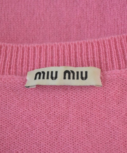 Miu Miu（ミュウミュウ）カーディガン ピンク サイズ:40(M位) レディース/2200728617056