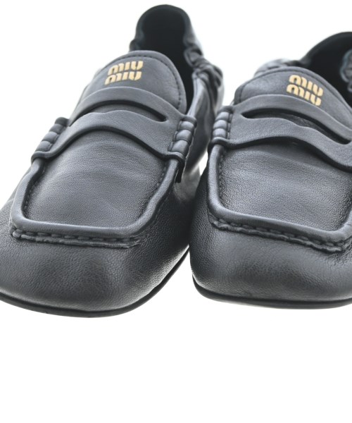 Miu Miu（ミュウミュウ）ビジネス・ドレスシューズ 黒 サイズ:EU38(24.5cm位) レディース/2200719848025