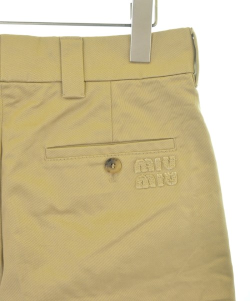 Miu Miu（ミュウミュウ）ショートパンツ ベージュ サイズ:36(XS位) レディース/2200719848032
