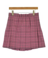 Miu Miu（ミュウミュウ）ひざ丈スカート ピンク サイズ:36(XS位) レディース/2200714109237