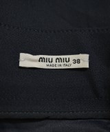 Miu Miu（ミュウミュウ）ひざ丈スカート 紺 サイズ:38(S位) レディース/2200720530025