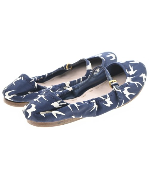 Miu Miu（ミュウミュウ）バレエシューズ/オペラシューズ 紺 サイズ:EU37(23.5cm位) レディース/2200718717100