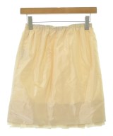 Miu Miu（ミュウミュウ）ひざ丈スカート ベージュ サイズ:36(XS位) レディース/2200721033051