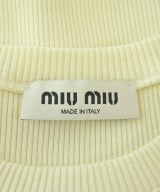 Miu Miu（ミュウミュウ）Tシャツ・カットソー 白 サイズ:XS レディース/2200716871156