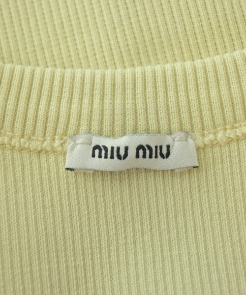 Miu Miu（ミュウミュウ）タンクトップ 黄 サイズ:XS レディース/2200721781044