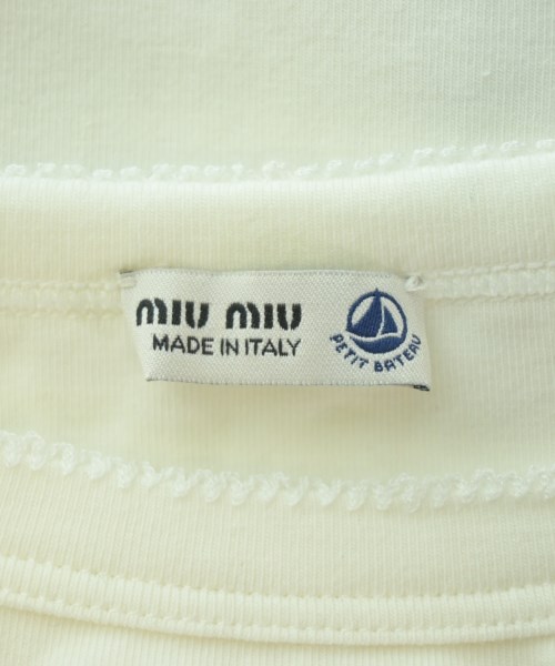 Miu Miu（ミュウミュウ）タンクトップ 白 サイズ:XS レディース/2200721781051