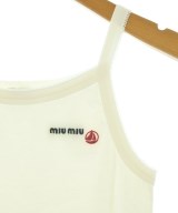 Miu Miu（ミュウミュウ）タンクトップ 白 サイズ:XS レディース/2200721781051