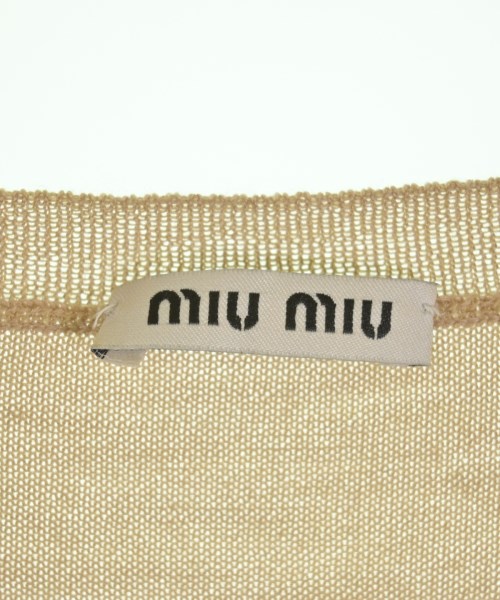 Miu Miu（ミュウミュウ）ニット・セーター ベージュ サイズ:40(M位) レディース/2200721398310