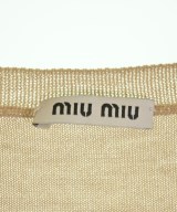Miu Miu（ミュウミュウ）ニット・セーター ベージュ サイズ:40(M位) レディース/2200721398310